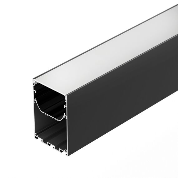 Arlight 041848 Профиль LINE-S-5075-2500 BLACK (Arlight, Алюминий) 041848