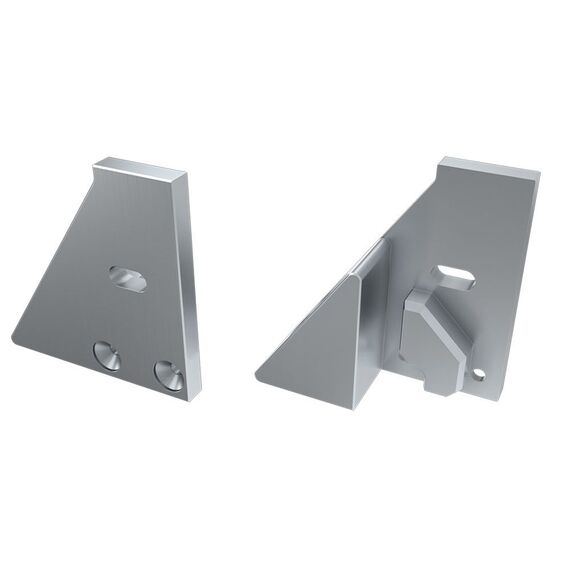 Arlight 026730 Заглушка для ALM-GLASS-6 с опорой левая с отверстием (Arlight, Металл) 026730