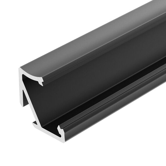 Arlight 026694(1) Профиль ALM-V60-2020 ANOD Black (Arlight, Алюминий) 026694(1), изображение 4