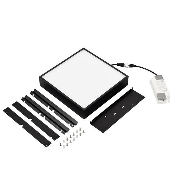 Arlight 045703 Светильник DL-GRIGLIATO-S190x190-24W Warm3000 (BK, 100 deg, 230) (Arlight, IP40 Металл, 5 лет) 045703, изображение 8
