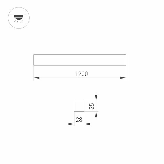 Arlight 031476 Светильник SNAP-STARLINE-FLAT-S1200-26W Day4000 (WH, 120 deg, 48V) (Arlight, IP40 Металл, 3 года) 031476, изображение 10