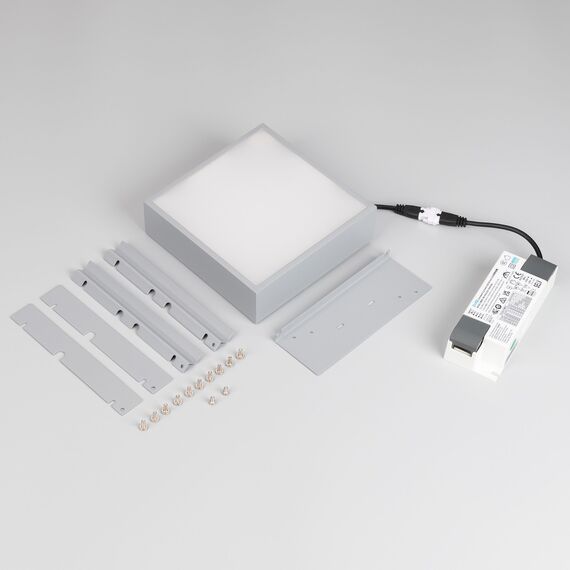 Arlight 047682 Светильник DL-GRIGLIATO-S140x140-18W Day4000 (GR, 100 deg, 230) (Arlight, IP40 Металл, 5 лет) 047682, изображение 6