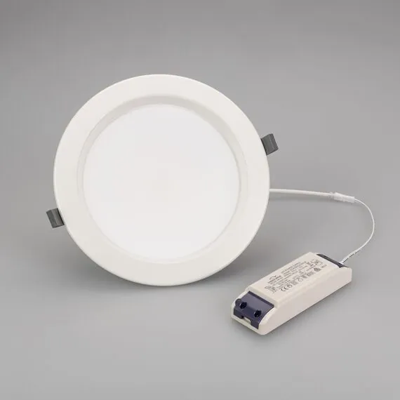 Arlight 022524(2) Светильник IM-CYCLONE-R230-30W Warm3000 (WH, 90 deg) (Arlight, IP40 Металл, 3 года) - ! УПАКОВКА СОСТОИТ ИЗ - 1 шт, изображение 7