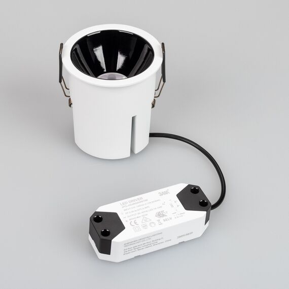 Arlight 035457 Светильник MS-ATLAS-BUILT-R90-25W Warm3000 (WH-BK, 30 deg, 230V) (Arlight, IP20 Металл, 5 лет) 035457, изображение 4