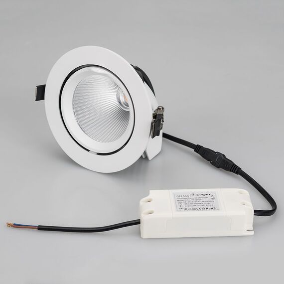 Arlight 034522 Светильник LTD-EXPLORER-R130-20W Day4000 (BK, 38 deg, 230V) (Arlight, IP20 Металл, 3 года) 034522, изображение 3