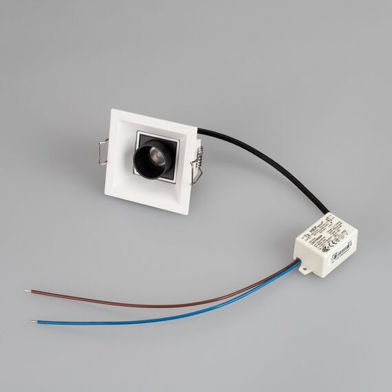 Arlight 031927 Светильник MS-ORIENT-BUILT-TURN-TC-S67x67-3W Warm3000 (WH-BK, 30 deg, 230V) (Arlight, IP20 Металл, 5 лет) 031927, изображение 9