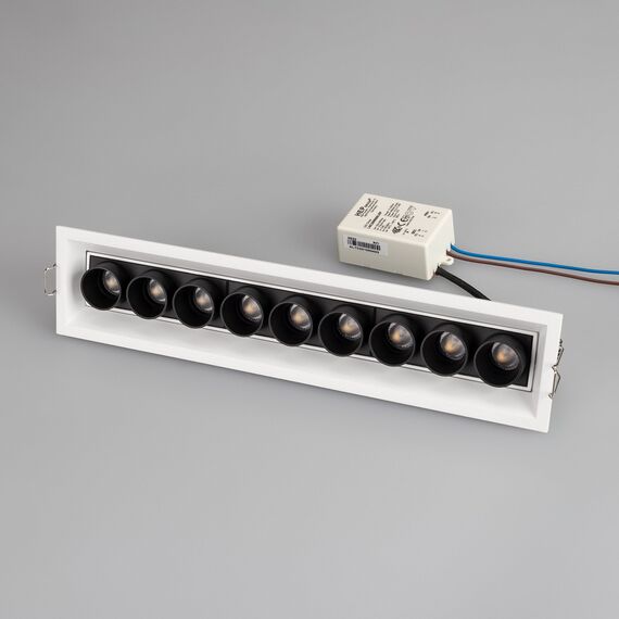 Arlight 031931 Светильник MS-ORIENT-BUILT-TURN-TC-S67x300-20W Warm3000 (WH-BK, 30 deg, 230V) (Arlight, IP20 Металл, 5 лет) 031931, изображение 4