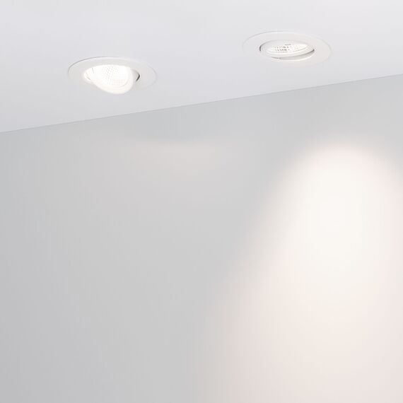 Arlight 032860 Светильник LTD-POLAR-TURN-R90-7W Day4000 (WH, 36 deg, 230V) (Arlight, IP20 Пластик, 3 года) 032860, изображение 6