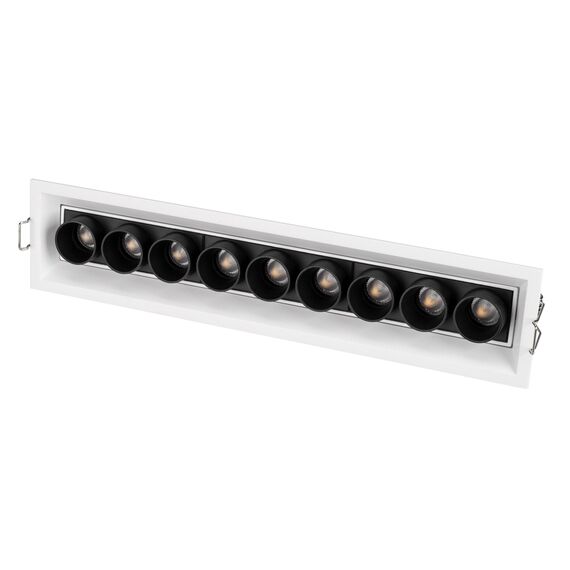 Arlight 031931 Светильник MS-ORIENT-BUILT-TURN-TC-S67x300-20W Warm3000 (WH-BK, 30 deg, 230V) (Arlight, IP20 Металл, 5 лет) 031931