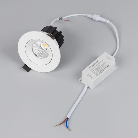 Arlight 044600 Светильник MS-ATOLL-BUILT-TURN-R94-10W Day4000 (WH, 60 deg, 230V) (Arlight, IP54 Металл, 5 лет) 044600, изображение 3