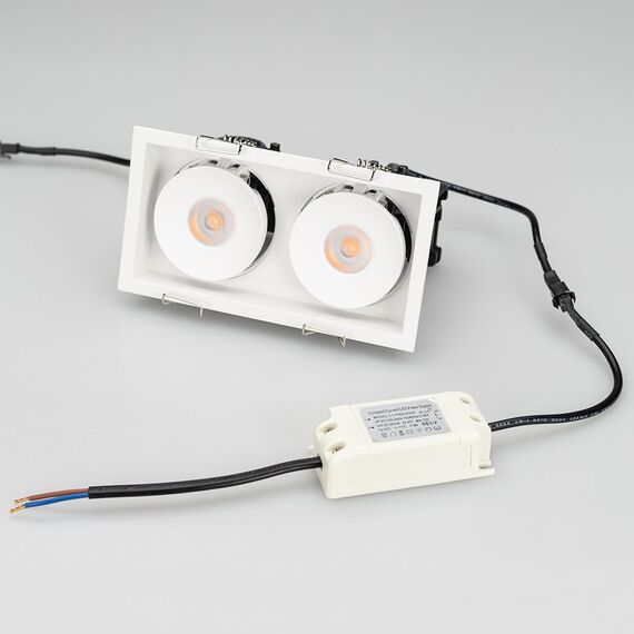 Arlight 026876 Светильник CL-SIMPLE-S148x80-2x9W Warm3000 (WH, 45 deg) (Arlight, IP20 Металл, 3 года) 026876, изображение 13