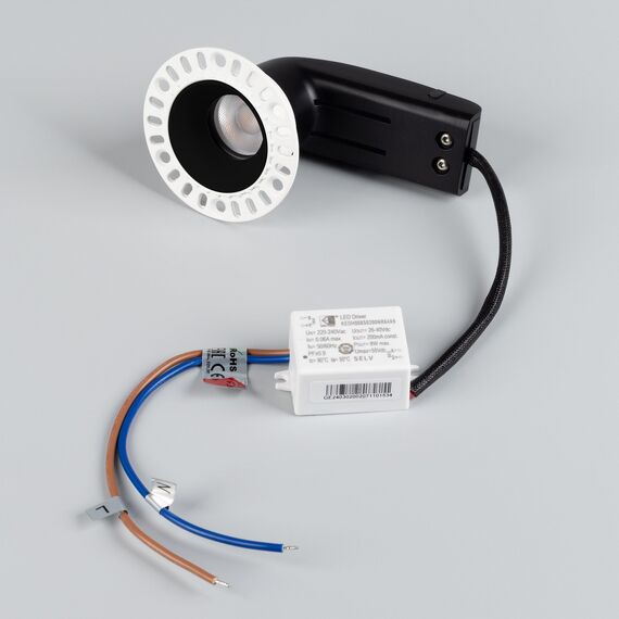 Arlight 047775 Светильник MS-RIALTO-TRIMLESS-R40-9W Warm3000 (BK, 36deg, 230V) (Arlight, IP20 Металл, 5 лет) 047775, изображение 4