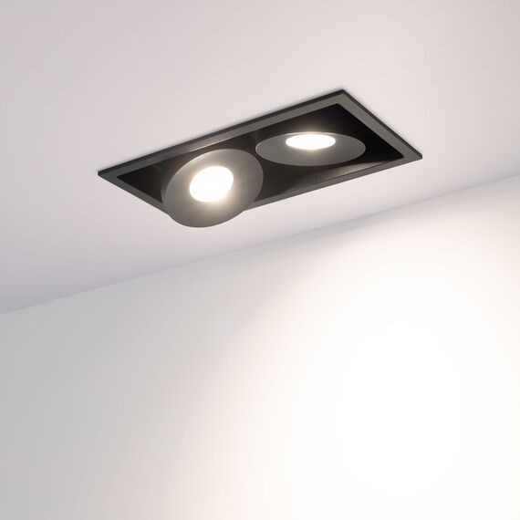 Arlight 026877 Светильник CL-SIMPLE-S148x80-2x9W Day4000 (BK, 45 deg) (Arlight, IP20 Металл, 3 года) 026877, изображение 7