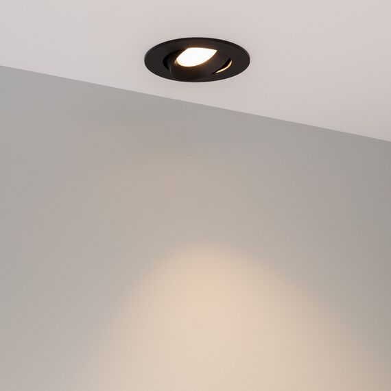 Arlight 041574 Светильник MS-ATOLL-BUILT-TURN-R94-10W Warm3000 (BK, 60 deg, 230V) (Arlight, IP54 Металл, 5 лет) 041574, изображение 3