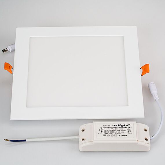 Arlight 020137 Светильник DL-225x225M-21W Warm White (Arlight, IP40 Металл, 3 года) 020137, изображение 6