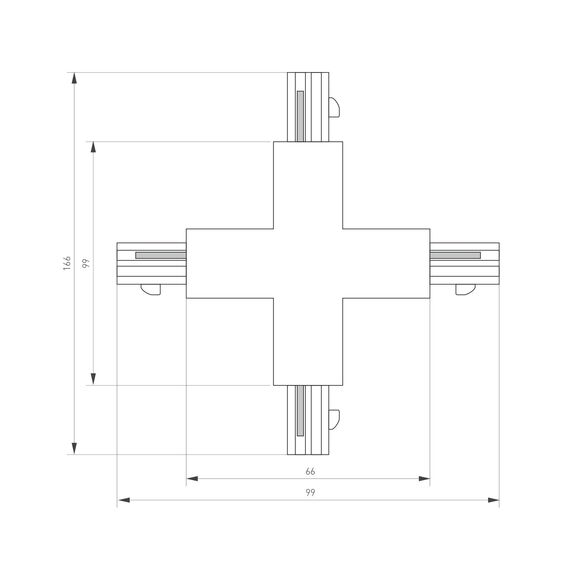 Arlight 026143 Коннектор крестовой LGD-4TR-CON-X-BK (C) (Arlight, IP20 Пластик, 3 года) 026143, изображение 15