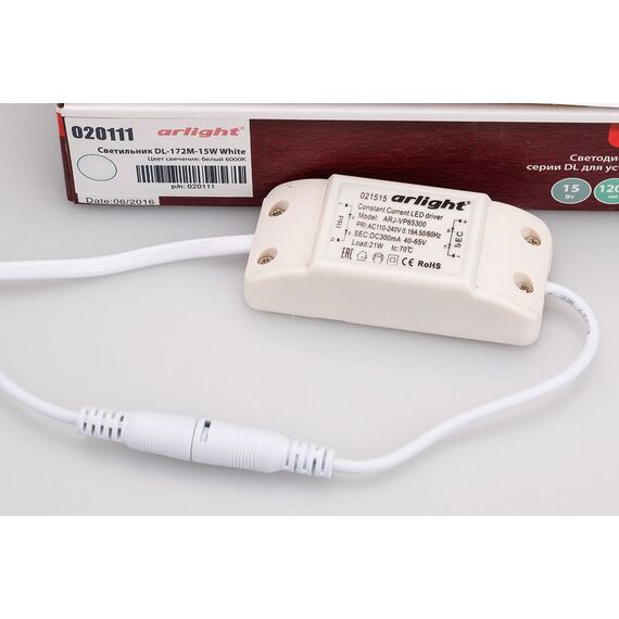 Arlight 020111 Светильник DL-172M-15W White (Arlight, IP40 Металл, 3 года) 020111, изображение 14
