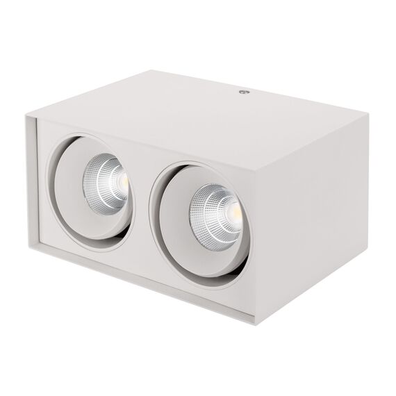 Arlight 023084(2) Светильник SP-CUBUS-S100x200-2x11W Warm3000 (WH, 40 deg, 230V) (Arlight, IP20 Металл, 3 года) 023084(2), изображение 4