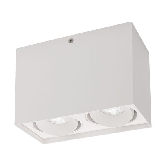 Arlight 023084(2) Светильник SP-CUBUS-S100x200-2x11W Warm3000 (WH, 40 deg, 230V) (Arlight, IP20 Металл, 3 года) 023084(2)