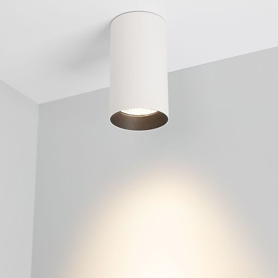 Arlight 022940 Светильник накладной SP-POLO-R85-1-15W Warm White 40deg (White, Black Ring) (Arlight, IP20 Металл, 3 года) 022940, изображение 3