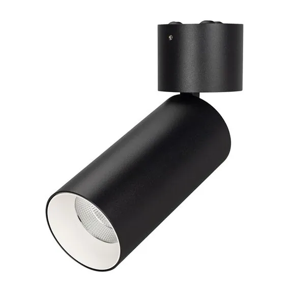 Arlight 027525 Светильник SP-POLO-SURFACE-FLAP-R65-8W Day4000 (BK-WH, 40 deg) (Arlight, IP20 Металл, 3 года) 027525