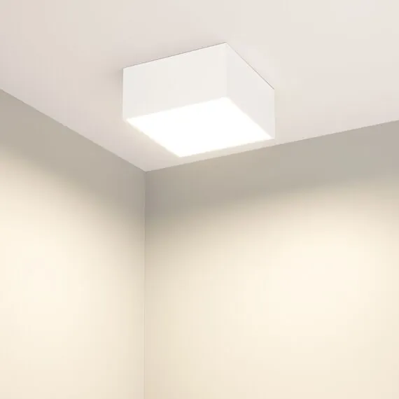 Arlight 034775 Светильник SP-QUADRO-S120x120-13W Warm3000 (WH, 120 deg, 230V) (Arlight, IP40 Металл, 3 года) - ! УПАКОВКА СОСТОИТ ИЗ - 1 шт, изображение 6