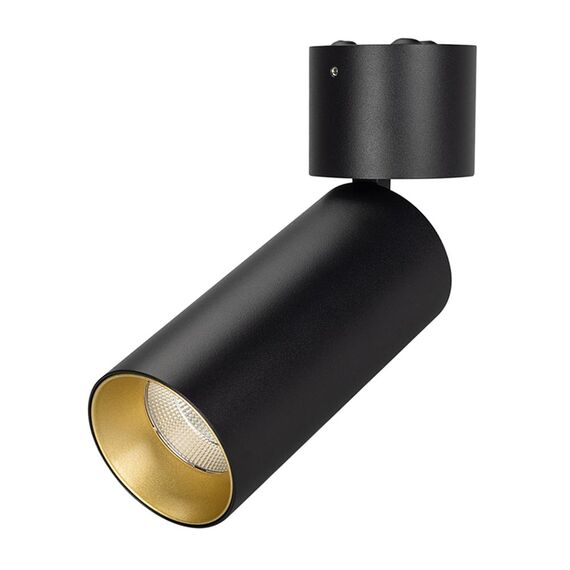 Arlight 027526 Светильник SP-POLO-SURFACE-FLAP-R65-8W Day4000 (BK-GD, 40 deg) (Arlight, IP20 Металл, 3 года) 027526, изображение 2