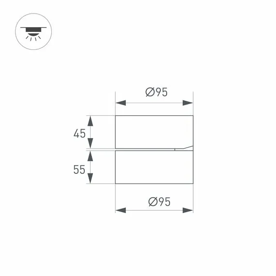 Arlight 026481 Светильник SP-RONDO-FLAP-R95-16W Day4000 (WH, 110 deg) (Arlight, IP40 Металл, 3 года) 026481, изображение 15