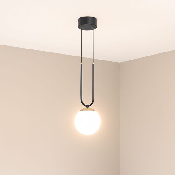 Arlight 036527 Светильник SP-BEADS-HANG-U-R130-10W Warm3000 (BK-GD, 275 deg, 230V) (Arlight, IP20 Металл, 5 лет) 036527, изображение 4