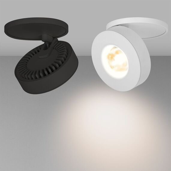 Arlight 025450 Светильник LGD-MONA-BUILT-R100-12W Warm3000 (WH, 24 deg) (Arlight, IP40 Металл, 3 года) 025450, изображение 6