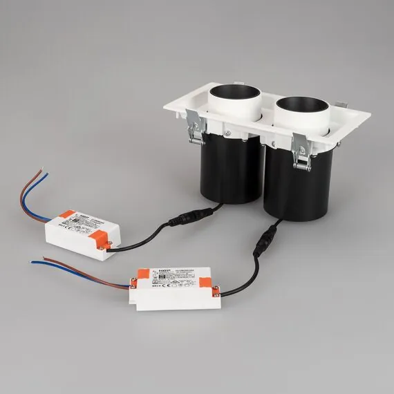 Arlight 031362 Светильник LTD-PULL-S110x210-2x10W Warm3000 (WH, 24 deg, 230V) (Arlight, IP20 Металл, 5 лет) 031362, изображение 8