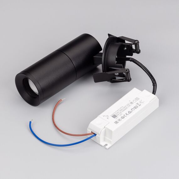 Arlight 051796 Светильник LGD-ARTEMIS-BUILT-FLAP-R55-12W Warm3000 (BK, 8-80 deg, 230V) (Arlight, IP20 Металл, 5 лет) 051796, изображение 8