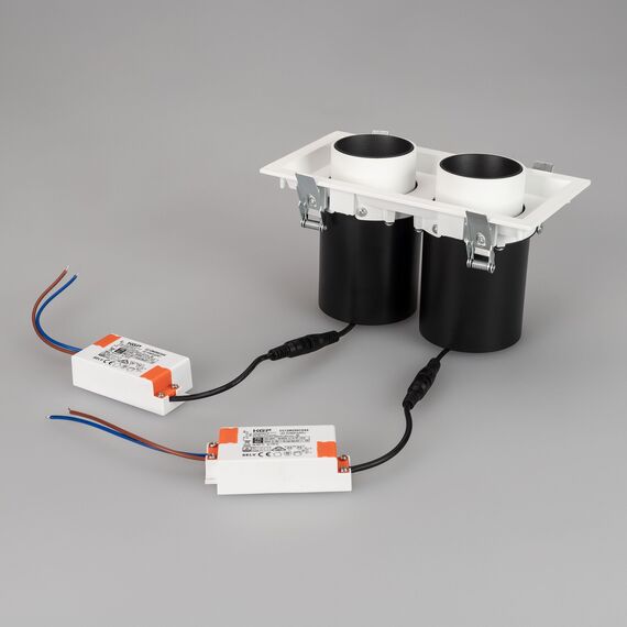 Arlight 031362 Светильник LTD-PULL-S110x210-2x10W Warm3000 (WH, 24 deg, 230V) (Arlight, IP20 Металл, 5 лет) 031362, изображение 8