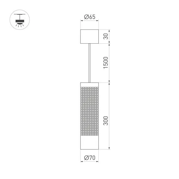 Arlight 033680 Светильник SP-SPICY-HANG-R70-13W Day4000 (WH, 50 deg, 230V) (Arlight, IP20 Металл, 3 года) 033680, изображение 11