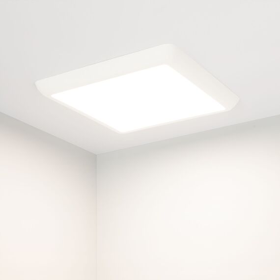 Arlight 034472 Светильник CL-FIOKK-S300x300-25W Day4000-MIX (WH, 120 deg, 230V) (Arlight, IP44 Пластик, 3 года) 034472, изображение 6