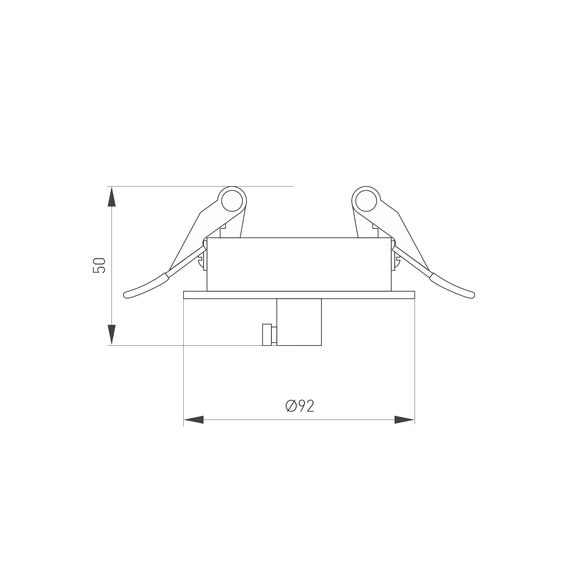 Arlight 046005 Чаша потолочная встраиваемая SPX-CANOPY-R90-C6,5 (WH) (Arlight, Металл) 046005, изображение 10