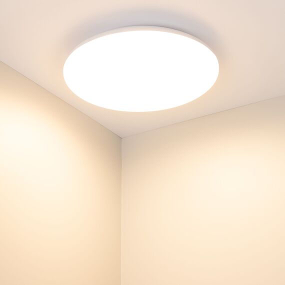 Arlight 030110 Светильник CL-FRISBEE-DIM-R250-12W Day4000-MIX (WH, 180 deg, 230V) (Arlight, IP54 Пластик, 3 года) 030110, изображение 10