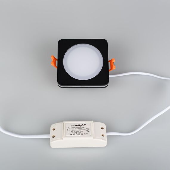 Arlight 021481 Светодиодная панель LTD-80x80SOL-BK-5W Day White (Arlight, IP44 Пластик, 3 года) 021481, изображение 4
