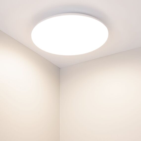 Arlight 030108 Светильник CL-FRISBEE-MOTION-R380-25W Day4000 (WH, 180 deg, 230V) (Arlight, IP54 Пластик, 3 года) 030108, изображение 6