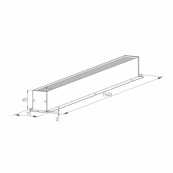 Arlight 026900 Трек встраиваемый MAG-TRACK-4560-F-1540 (BK) (Arlight, IP20 Металл, 3 года) 026900, изображение 8