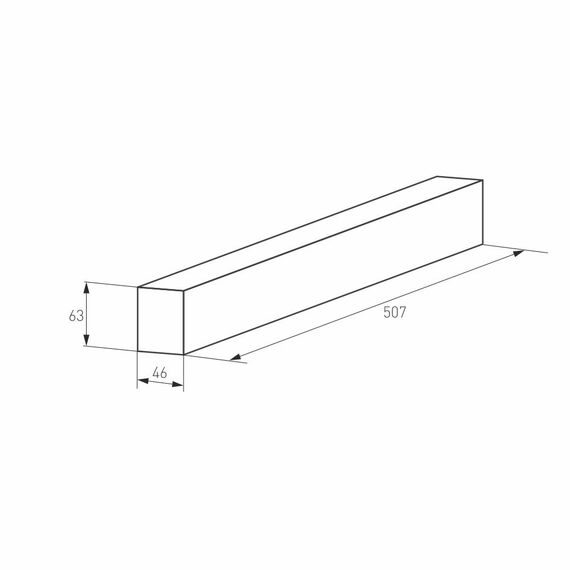 Arlight 026902(1) Трек MAG-TRACK-4563-500 (BK) (Arlight, IP20 Металл, 3 года) 026902(1), изображение 7