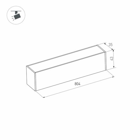 Arlight 026956 Светильник MAG-FLAT-45-L805-24W Warm3000 (WH, 100 deg, 24V) (Arlight, IP20 Металл, 3 года) 026956, изображение 6