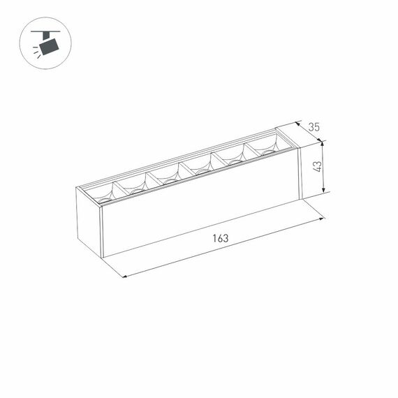 Arlight 026935 Светильник MAG-LASER-45-L160-6W Warm3000 (BK, 15 deg, 24V) (Arlight, IP20 Металл, 3 года) 026935, изображение 10