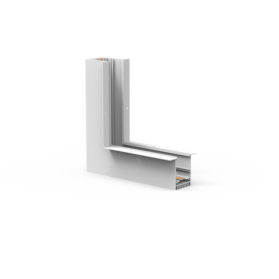 Arlight 046928 Коннектор угловой MAG-CON-4560-F-L90-INT (WH, 5LN, внутренний) (Arlight, IP20 Металл, 3 года) 046928