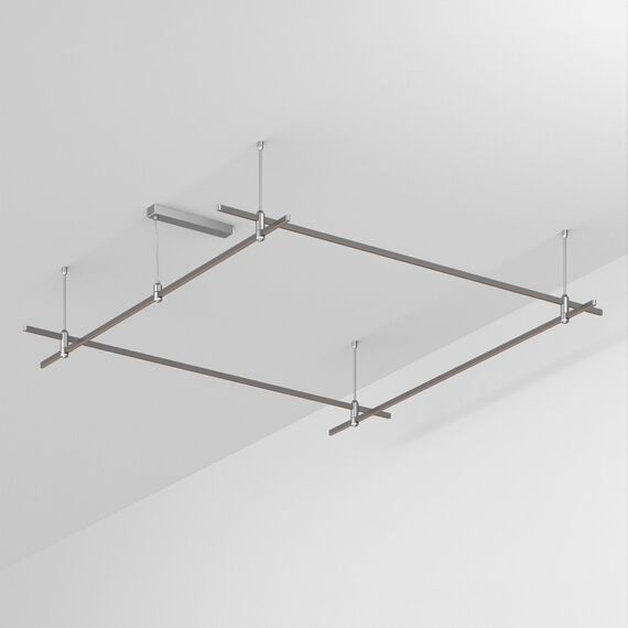 Arlight 050210 Трек ART-APRIORI-QUADRAT-ROD-400-2000x2000 (TN) (Arlight, IP20 Металл, 3 года) 050210