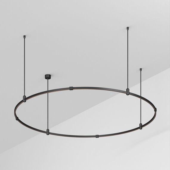 Arlight 048499 Трек ART-APRIORI-ROUND-ROD-800-R1800 (BK) (Arlight, IP20 Металл, 3 года) 048499