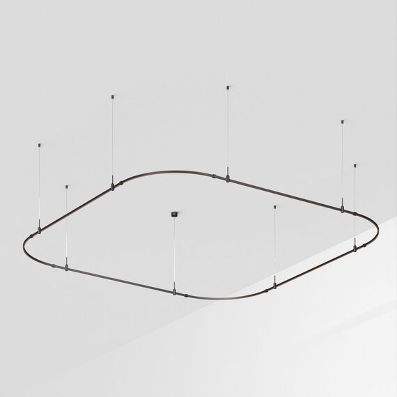 Arlight 048517 Трек ART-APRIORI-QUADRAT-SOFT-HANG-3500x3500 (BK) (Arlight, IP20 Металл, 3 года) 048517