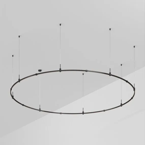Arlight 048493 Основание ART-APRIORI-ROUND-HANG-R3000 (BK) (Arlight, IP20 Металл, 3 года) - ! УПАКОВКА СОСТОИТ ИЗ - 1 шт