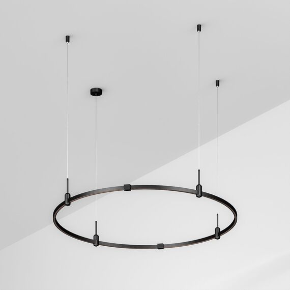 Arlight 048490 Трек ART-APRIORI-ROUND-HANG-R1200 (BK) (Arlight, IP20 Металл, 3 года) 048490