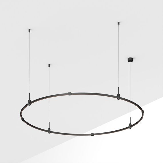 Arlight 048492 Трек ART-APRIORI-ROUND-HANG-R1800 (BK) (Arlight, IP20 Металл, 3 года) 048492